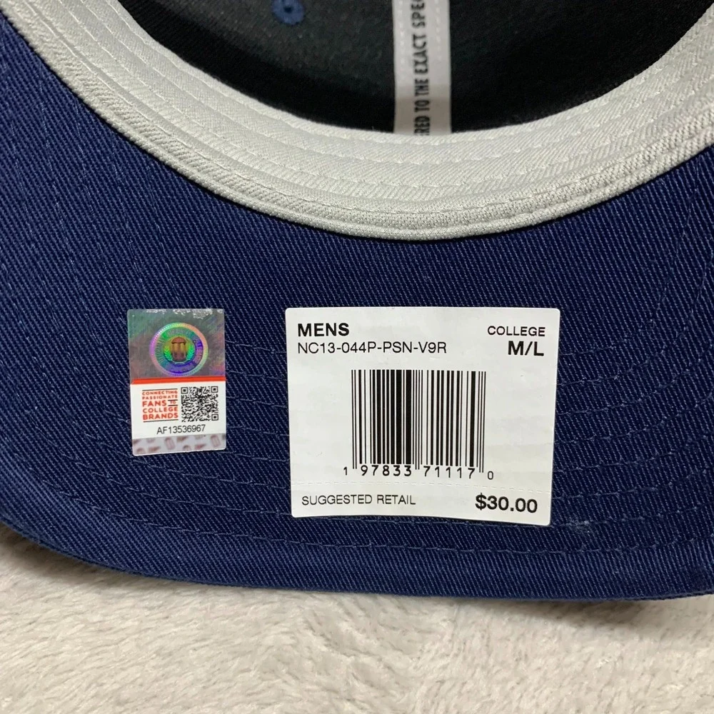 NWT Nike Engineered On Field Penn State Nittany Lions Rise Snap Back Cap M/L Hat